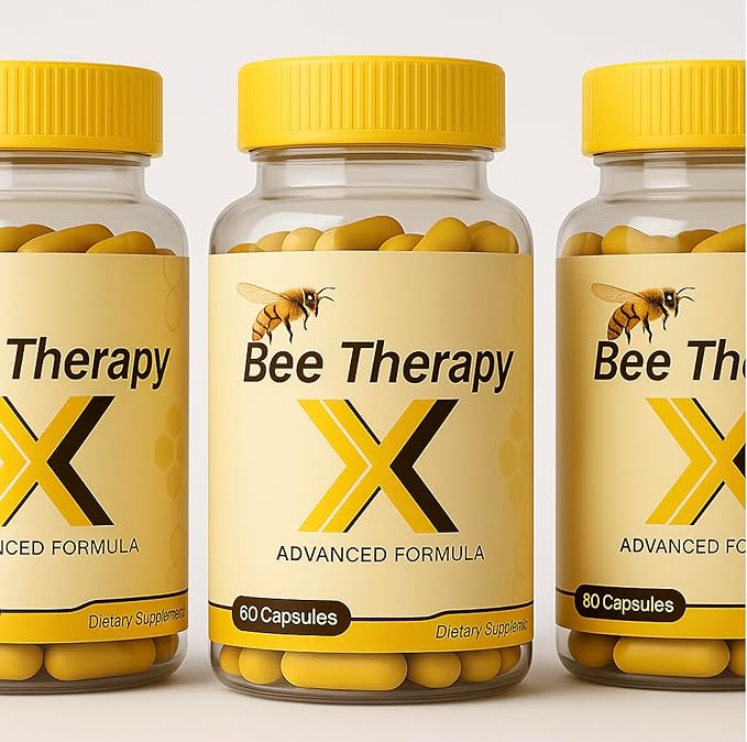 Bee Therapy X Venom Dietary Supplement - Glucosamine Turmeric Blend Improves Joint Health Mobility and Comfort Supplement - Extra Strength Pills - Natural Health Complex – 180 Capsules Pack 3