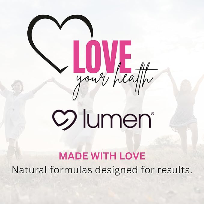 Lumen Naturals Women's Multivitamin Vitamin B12 A C D &amp E - 180 Count - 60 Servings - Veggie Capsules