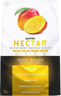 Syntrax Nutrition Nectar100% Whey Protein Isolate Powder Refreshing Fruit Juice Flavor Tangy Mango 2 lbs.
