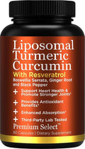 Liposomal Turmeric Curcumin with Resveratrol &amp Boswellia Serrata