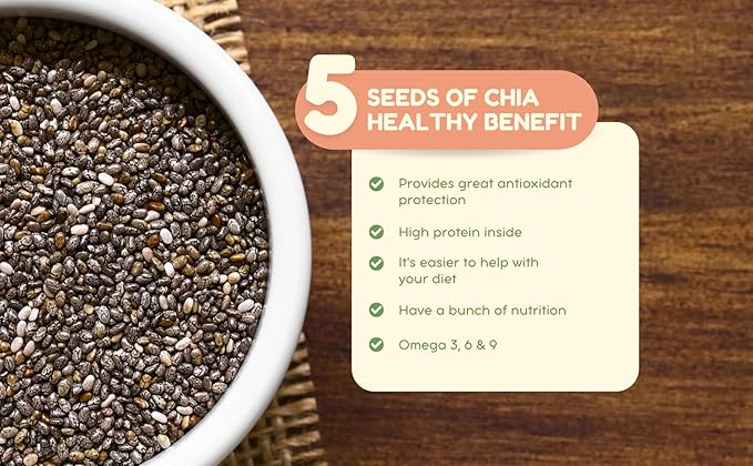 chia seeds gluten free - CHIA SEED - chia seed oil alpha lipoic acid nutritional supplements antioxidants supplements for women immune boost pills chia seeds white organic - 1 Bottle 60 Softgels