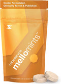 Rebalance Mellomints – Fast-Absorbing Daily Lozenges for Calm &amp Focus – Helps with Mood Relaxation &amp Energy Balance – 62 Count (30 Day Supply)
