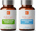 BELLECARE Psyllium Husk Capsules &amp Ashwagandha Capsules