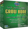 Garden of Life Calcium Supplement - Vitamin Code Grow Bone Made with Whole Foods Strontium Magnesium K2 MK7 Vitamin D3 &amp C Plus Probiotics for Gut Health 30 Day Supply