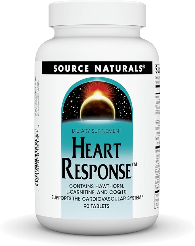 Source Naturals Heart Response Supports The Cardiovascular System - 90 Tablets