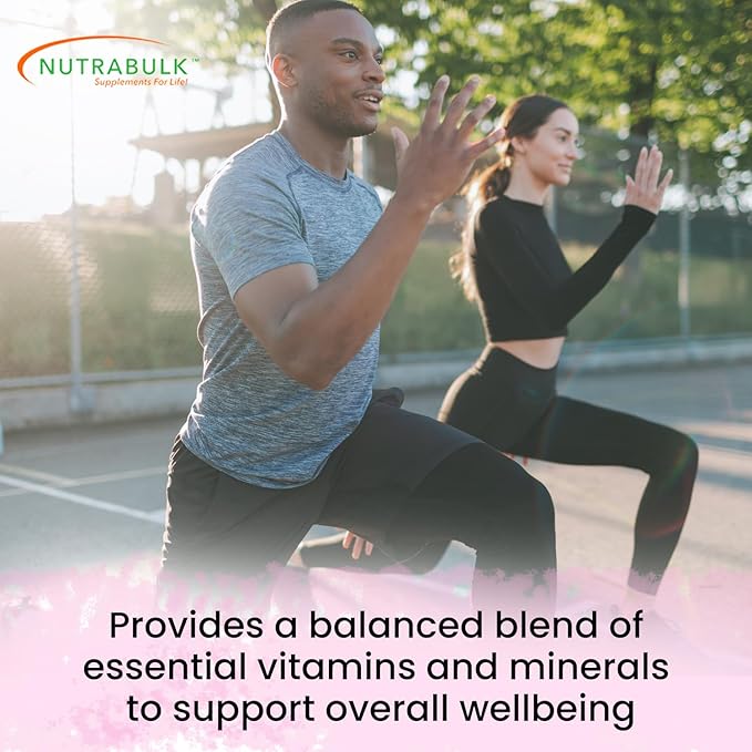 NutraBulk Multi-Vitamin MAX Well Absorbed Soft Gels - Potentially Supports Overall Wellbeing &amp Immune Boosts Energy &amp Metabolism - Complete Daily Nutrition- 1000mg 250 Soft Gels