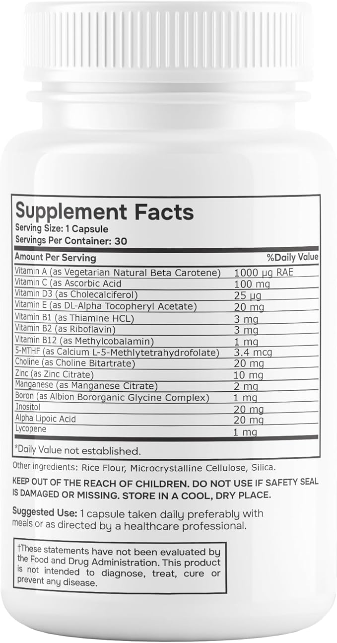 Coloslim &amp Methylated Multivitamin