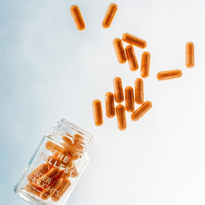 THE FULLEST - Gentle Being Bundle - Saffron Capsules + Saffron Threads - Boosts Mood Energy and Focus Gluten-Free &amp Vegan Sugar-Free 30-Day Supply