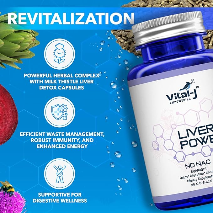 Ultimate Detox &amp Cleanse Duo: Liver Power + URI-Power Complex W/Milk Thistle Artichoke Beetroot D-mannose Cranberry and More.