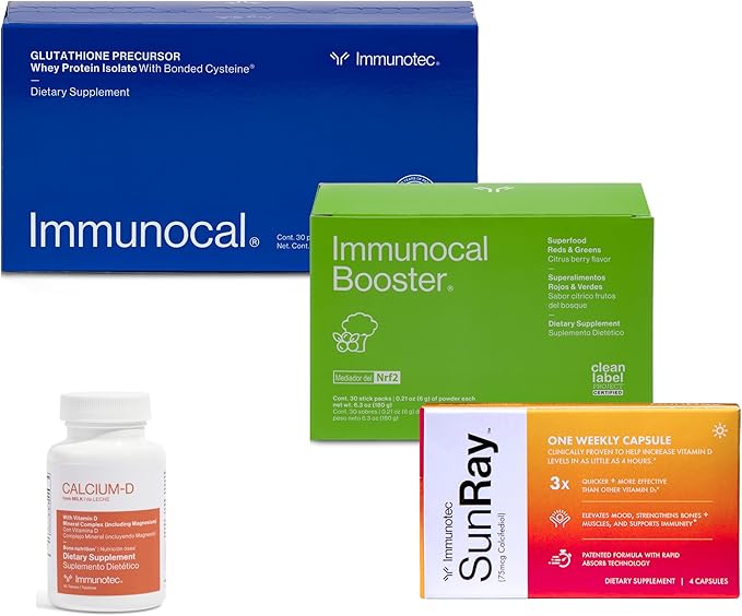 Immune Boost Bundle - additioned with Calcium and Sunray Vitamin D