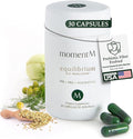 momentM Equilibrium 3-in-1 Probiotics for Women &amp Men Digestive Health Prebiotics and Probiotics for Women with HOWARU Strains Postbiotics &amp Fennel for Bloat &amp Gut Health12.5B CFU 30 C