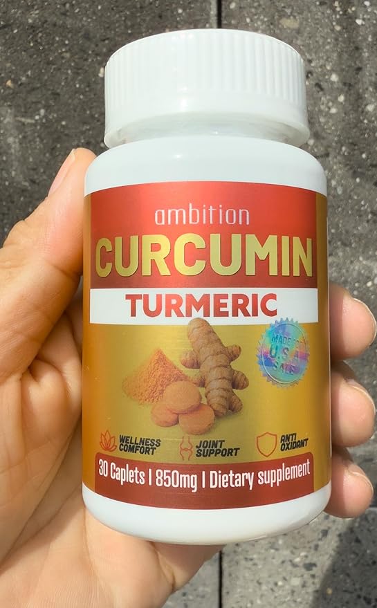 Curcumin Turmeric Curcuma Supplement 850 mg 30 Capsules