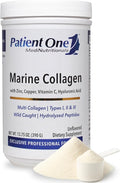 Patient One Marine Collagen | Powder Supplement to Provide Whole-Body Support* | with Types 1 2 and 3 Collagen Plus Collagen Cofactors | 13.75 oz