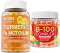 Turmeric Gummies 1000mg+Vitamin B100 Complex Gummies