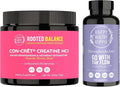 Happy Healthy Hippie PeriPeace Supplements for Women &amp Creatine HCl Powder with KSM-66 Ashwagandha