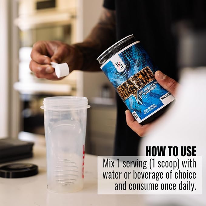 UXO Supplements: Veteran Owned Supplement Company: Creatine (100 Servings Creatine Monohydrate Increased Strength &amp Size) (100 Servings Unflavored)