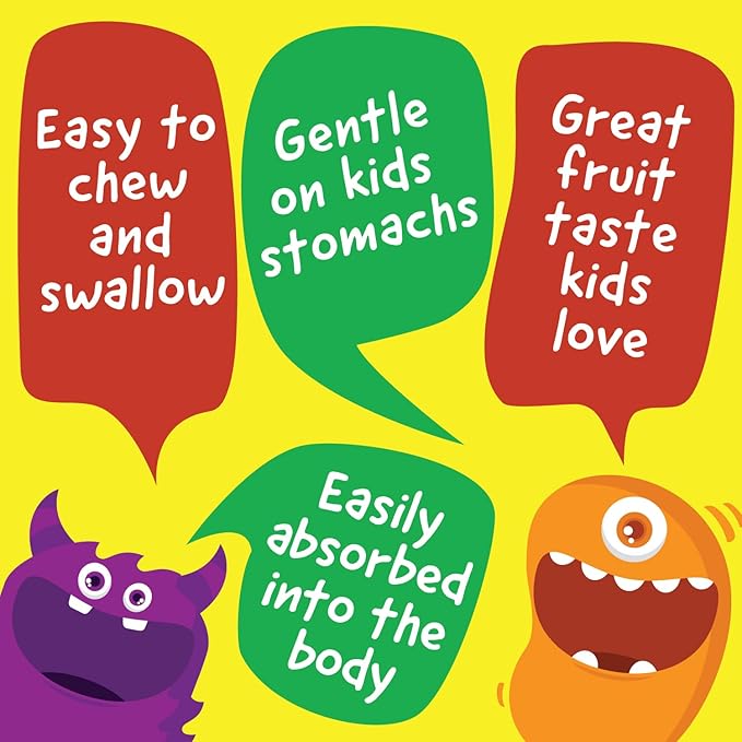 Kids Vitamin D3 1000 IU Chewables + Zinc 15mg Chewables Bundle