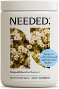 Needed. Sleep and Relaxation Support - Chamomile Powder for Relaxation and Magnesium Powder for Sleep Support Safe and Effective Nutrients &amp Botanical Blend for Calm Sleep Supplement - 30-Day Sup