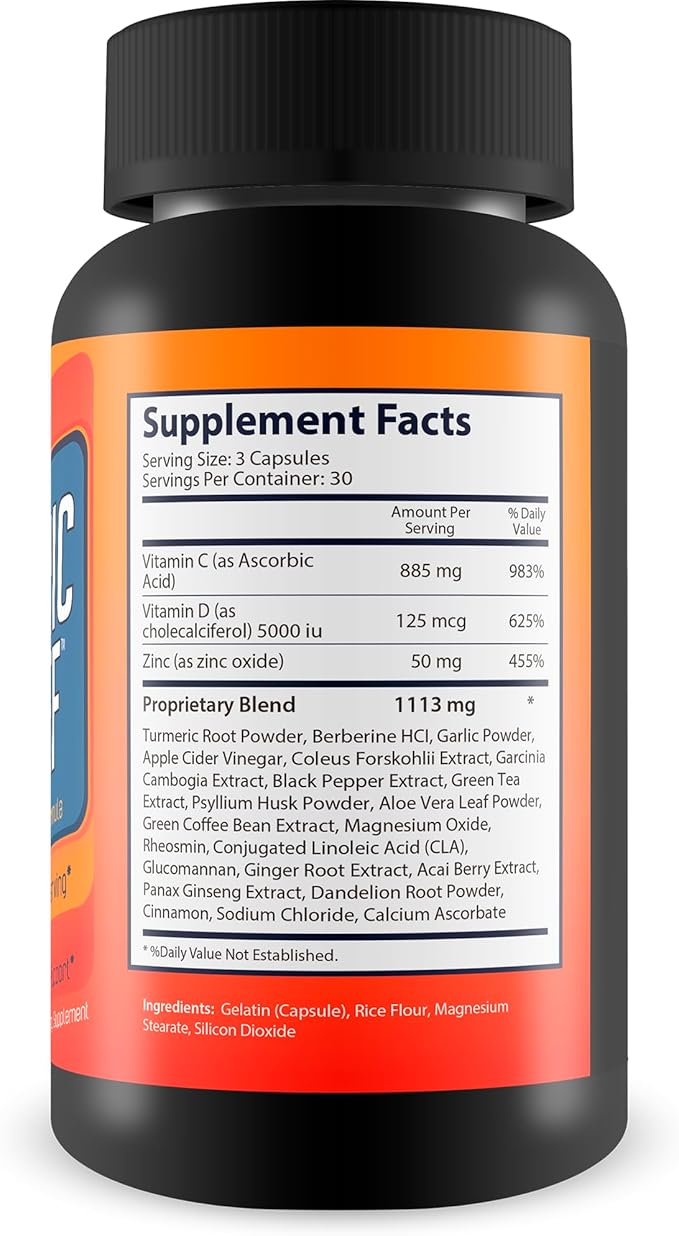 Turmeric Relief - Our Best Turmeric Curcumin Supplement for Swelling &amp Immune Support - Extra Strength Turmeric Supplement - Natural Daily Relief Factor to Assist Discomfort &amp Inflammatory Hea
