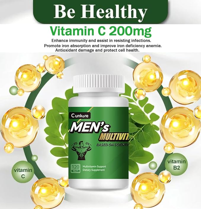 120 multivitamins and Minerals per Bottle
