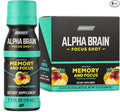 ONNIT Alpha Brain Focus Shot Tropical Flavor Nootropic Dietary Supplement Drink that Supports Energy Focus and Mood IGEN™ Non-GMO Tested 2.5 fl oz 6 Count