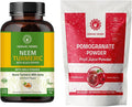 Neem Turmeric Capsules with Amla and Pomegranate Juice Powder 227g