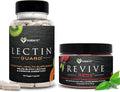 KaraMD Lectin Guard Gut Repair Colon Cleanse Supplement &amp Revive Reds Polyphenol Energy Booster | Antioxidants Shilajit &amp Enzymes | Non-GMO Gluten Free Vegan Friendly (30 Servings)