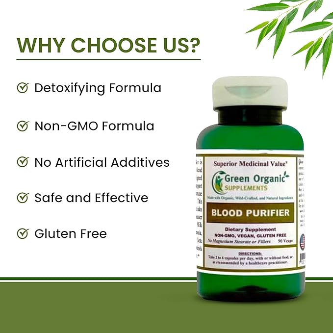 Green Organic Supplements' Blood Purifier