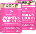 ADVANCED Women's Probiotics for Gut Health - Hair Skin &amp Nails Vitamins Support - 50 Billion CFU w/ Collagen Biotin &amp Keratin - Probiotic Supplement for Digestive Health &amp Bloating Reli