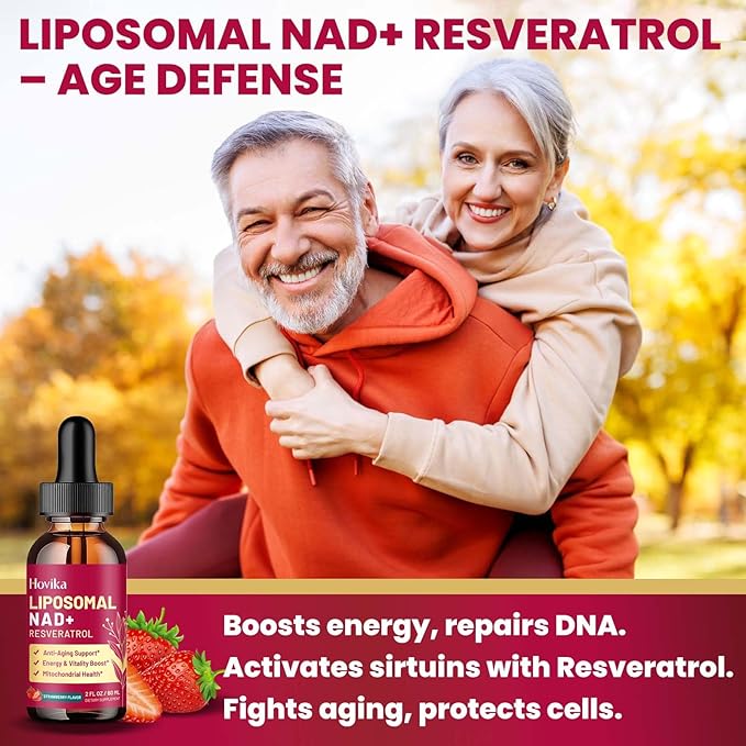Magnesium Glycinate Liquid &amp Liposomal NAD+ Supplement for Kids &amp Adults