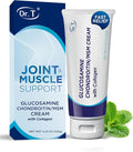 Dr. T Glucosamine Chondroitin Cream - Premium Formula with MSM and Collagen for Joint and Muscle Discomfort - Maintains Joint Strength Flexibility &amp Muscle Mobility - 4.23 oz / 120g (1 Pack)