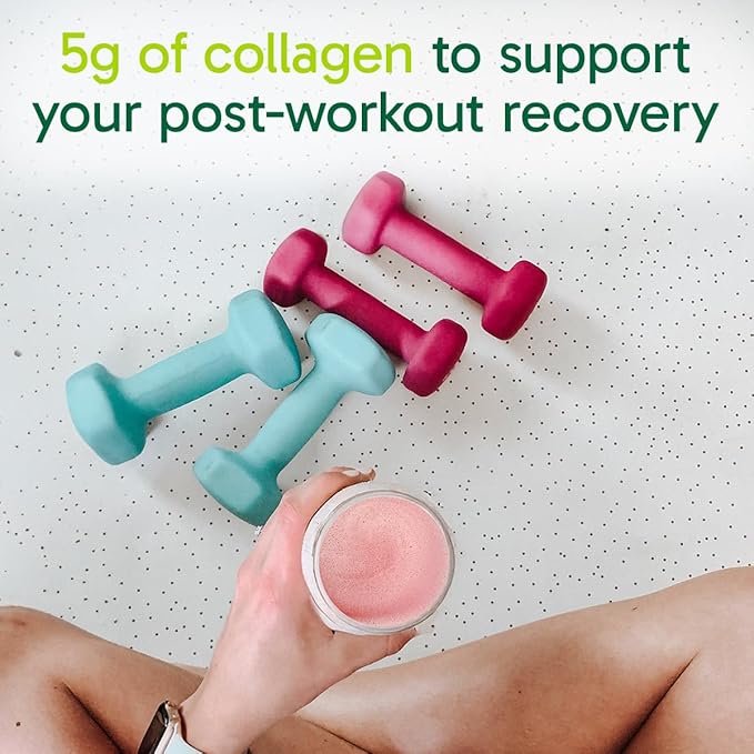 Organikа Electrolytes with Enhanced Collagen Powder for Women &amp Men - 13 oz - Zesty Lemon Berry-Flavored Effervescent Electrolyte &amp Collagen Drink Mix - Deep Hydration Mobility Skin Hair &