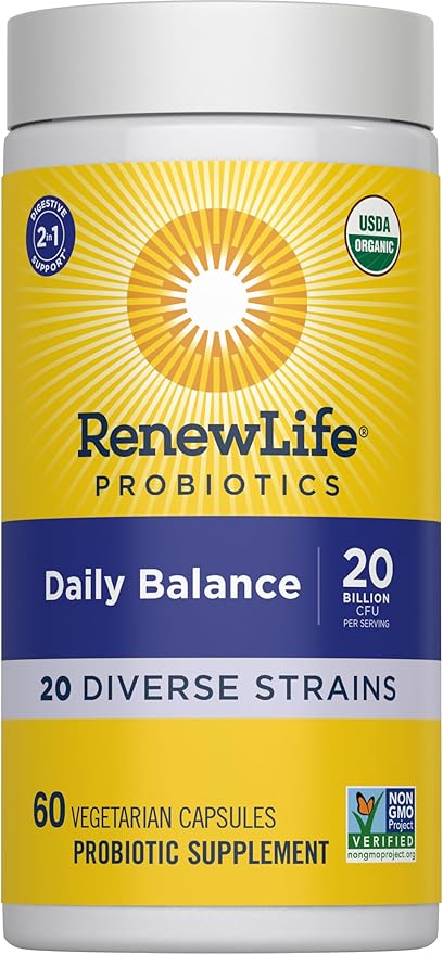 Renew Life Daily Balance Probiotic 60 CT