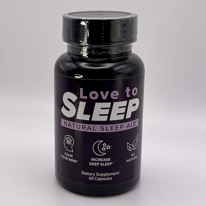 Andro400 Love to Sleep Natural Sleep Aid 60 Count