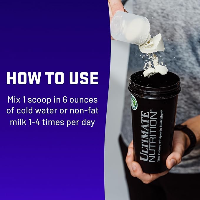 Ultimate Nutrition Whey Protein Isolate Powder with Glutamine Complex ISO Sensation 93 - Whey Protein Powder with Added Colostrum for Enhanced Recovery Immunity &amp Gut Health - Banana 5lbs