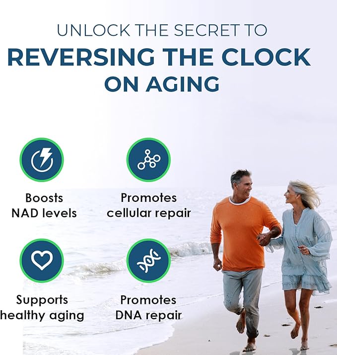 2010 MG NAD+ Supplement- Nicotinamide Riboside Resveratrol Quercetin &amp BioPerine® (High Absorption)- Natural NAD Booster for Anti-Aging Cellular Energy Skin- For Women &amp Men- 90 V Capsules