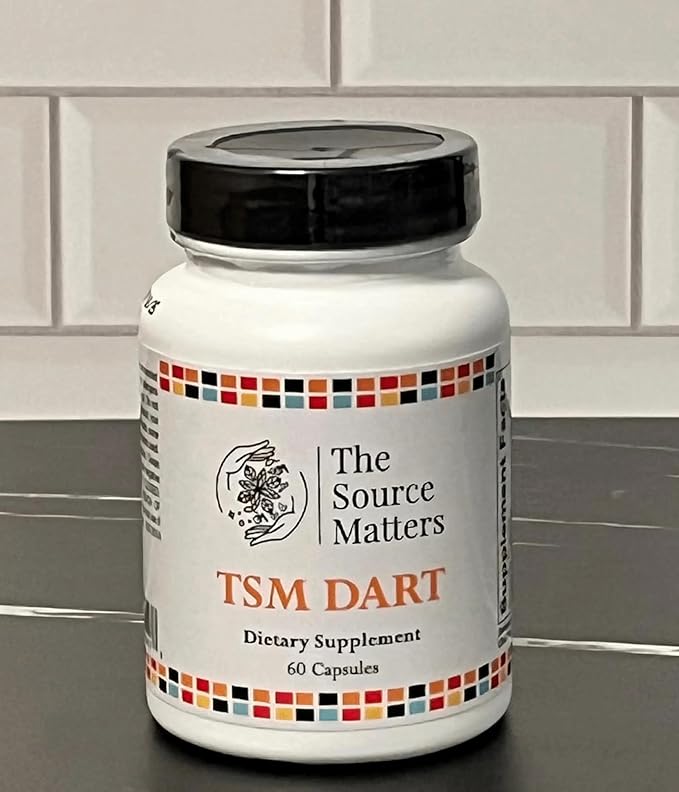 Dart Dietary Supplement | Adaptogenic Formula with Holy Basil Ashwagandha Rhodiola Schisandra &amp Licorice Root for Stress Support Mental Clarity &amp Emotional Balance (60 Capsules)