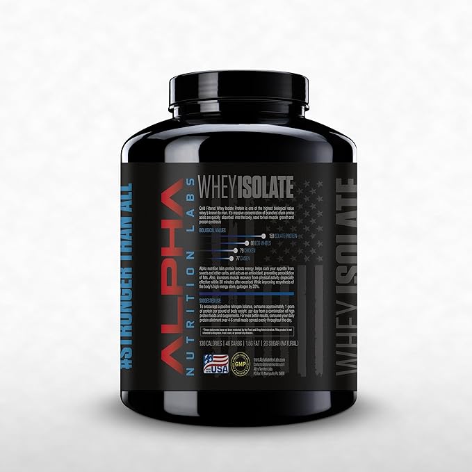 Whey Isolate Protein Powder - Coconut Flavor 28g of Protein Protein Source Low Carb Classic Specialty