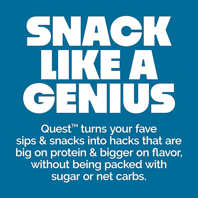 Quest Nutrition Crispy Peanut Butter &amp Jelly 16g Protein Bar 2g Sugar 4g Net Carbs Gluten Free Snack Keto Friendly 12 Count