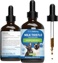 Pet Wellbeing Milk Thistle for Cats - Organic Herb Milk Thistle Liver Detox Support Antioxidants - NASC Certified &amp Vet-Formulated - 4 oz Liquid