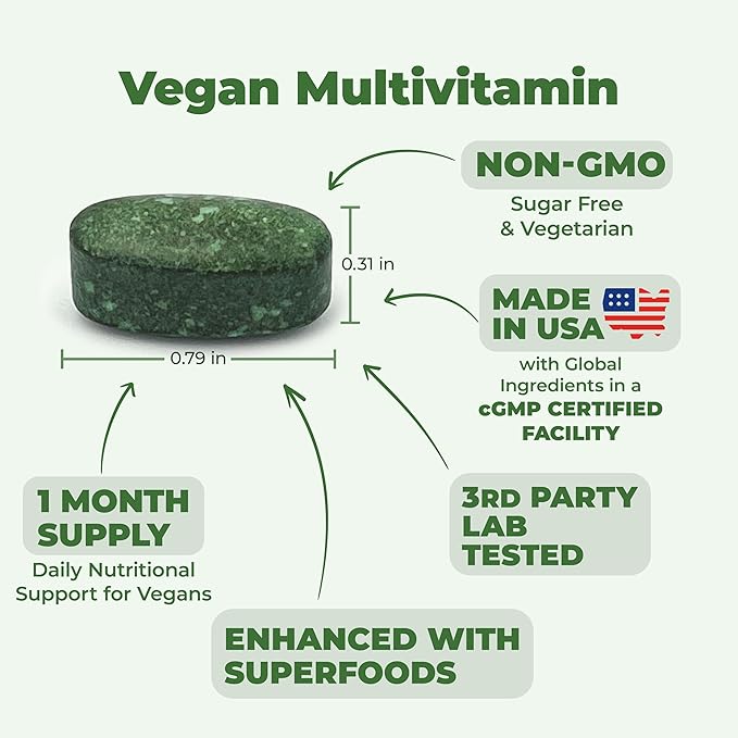 Vegan Glucosamine Chondroitin MSM &amp Vegan Multivitamin – Plant-Based Joint Support and Daily All-in-One Multivitamin Bundle for Energy Flexibility &amp Overall Health
