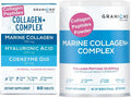 Marine Collagen Powder unflavored and Collagen Complex CoQ10 Enhanced Collagen Bundle