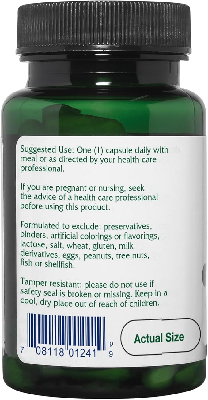 Vitanica Coq10 Extra Natural CoQ10 100mg Non-GMO Vegan 60 Capsules
