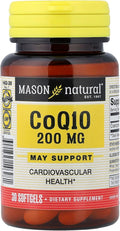 Mason Vitamins Q-10 Co-Enzyme Softgels 200 mg 30 Count