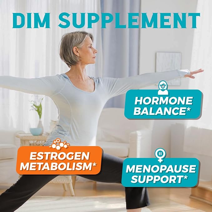 DIM Supplement 120 Capsules &amp 10 in 1 Magnesium Complex 120 Capsules