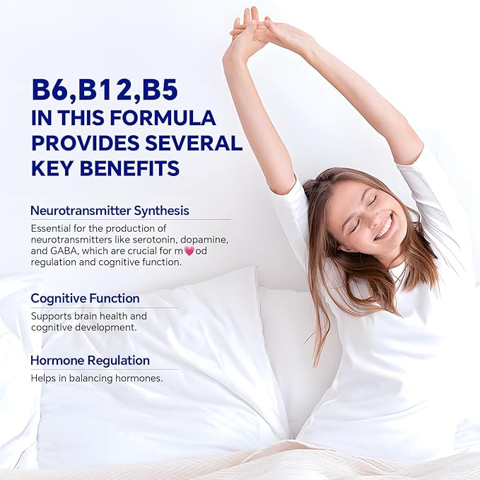 Melatonin Free 5-HTP GABA Supplement Gummies for Adults &amp Kids 12+ with L-Theanine Magnesium Glycinate L-Tryptophan Apigenin - Sugar Free Strawberry Flavor Vegan 120 Count