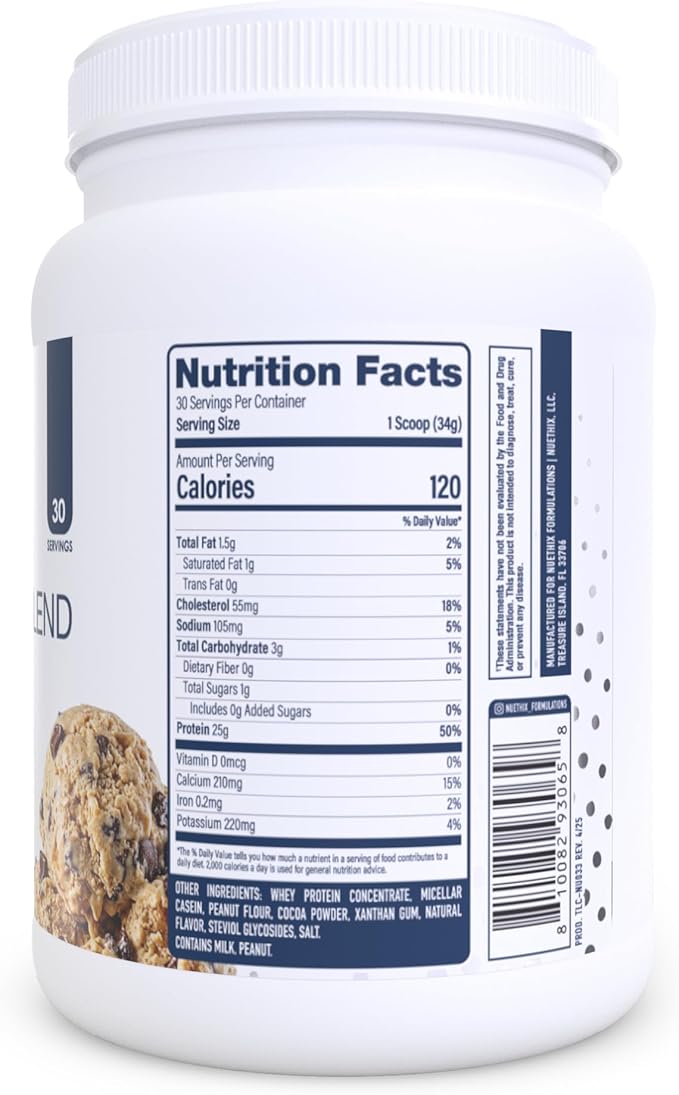 NuEthix Formulations Nu-Protein Blend (Peanut Butter Chocolate 2 LB Tub)