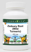 Zedoary Root (Wild Turmeric) - 450 mg (100 Capsules ZIN: 512624)