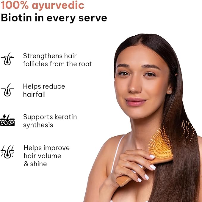 Biotin (90 Tablets) | Supplement for Hair Growth Strong Hair and Glowing Skin Fights Nail Brittleness