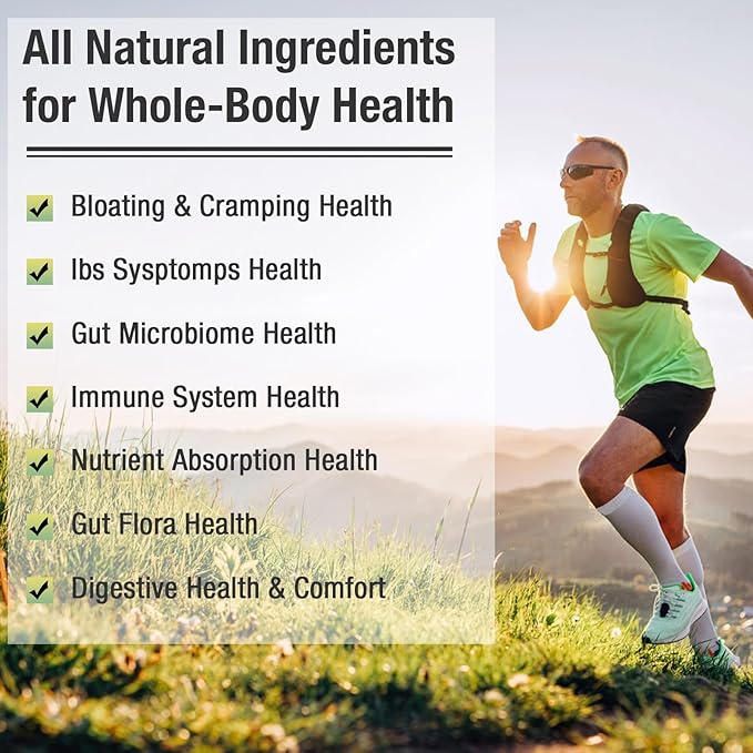 Ascuoli Probiotics for Women &amp Men - 300 Billion CFU 24 Strains Probiotics + 15 Organic Herbs Blend Daily Probiotic for Digestive Health Immune Gut Bloating - 60 Capsule